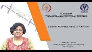 Lecture 02 Undamped Free Vibration [upl. by Eceela]