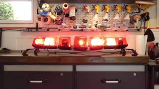 Federal Signal Vector Halogen Light Bar [upl. by Zeeba]