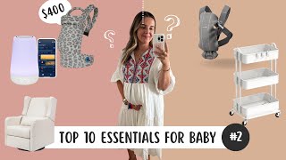 10 ESSENTIALS FOR BABY NUMBER 2  SECOND TIME MOM  WHAT YOU REALLY NEED [upl. by Ruby]