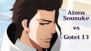 Aizen vs Gotei 13 Full Fight English Dub 1080p  Bleach 1 Season [upl. by Dnomra]