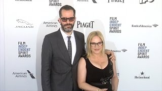 Patricia Arquette amp Eric White 2016 Film Independent Spirit Awards Blue Carpet [upl. by Ehc543]