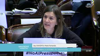 Diputada Raverta María Fernanda  Sesión 24102018  PL [upl. by Naicad]