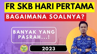 FR SKB Dosen Hari Pertama  SKB Dosen 2023 [upl. by Hanselka]