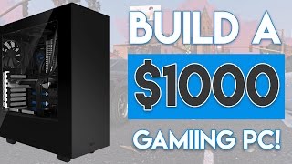 BUILD AN EPIC 1000 GAMING PC BUILD 2016 GTX 1070 8GB [upl. by Ecinreb]