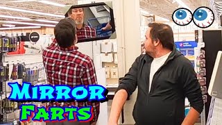 FARTING with a MIRROR 👀💩 Funny Fart Prank 🤣 [upl. by Clemence]