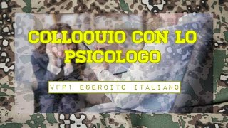 VFP1  COLLOQUIO CON LO PSICOLOGO [upl. by Yerahcaz903]