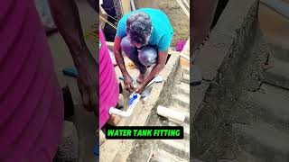 Water Tank Fitting ❤️✅plumbing youtube shorts [upl. by Dumas]