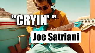 Joe Satriani  CRYIN   Jack Thammarat style  guitar cover [upl. by Datnow]