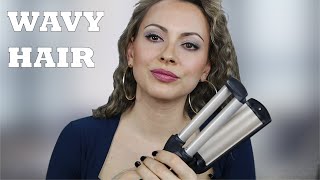 Wavy Hair Tutorial With Babyliss Wave Envy Waver  Triple Wave C260e [upl. by Gonsalve]