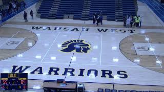 Wausau West High School vs Appleton North High School Mens Varsity Basketball [upl. by Latrina]