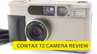 Contax T2 camera review With Subtitles [upl. by Aicxela830]