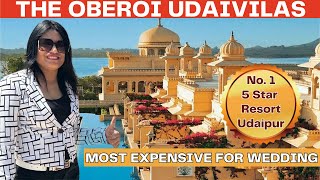 The Oberoi Udaivilas Udaipur  Explore Luxurious 5 star for Destination Wedding venue in Udaipur [upl. by Rovner674]