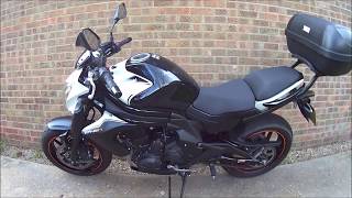 2016 Kawasaki ER6N ABS Review [upl. by Llerrot771]