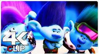 Branch And His Brothers Practice Together Scene  TROLLS 3 BAND TOGETHER NEW 2023 Movie CLIP 4K [upl. by Hutchison]