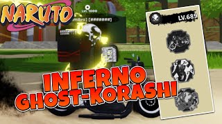 Шиндо Лайф  Обзор Inferno Ghost Korashi в Shindo Life 😱 Roblox Naruto Shinobi Life 2 [upl. by Clabo668]