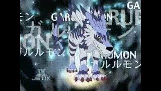 Gabumon digivolve to Garurumon [upl. by Audrit]