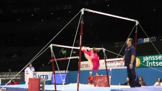 McKayla Maroney  Uneven Bars  2013 World Championships  Podium Training [upl. by Neelia879]