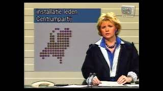 NOS Journaal  Installatie raadsleden Centrum Partij 1986 [upl. by Ffej683]