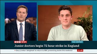 Junior Doctors Moving to Australia  Messly on BBC News [upl. by Landa]