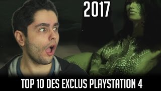 LE TOP 10 DES EXCLUSIVITES PS4 DE 2017 [upl. by Hanschen]