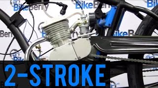 How To Install 80cc 2Stroke Bicycle Engine Kit FULL DVD 66cc 48cc 50cc [upl. by Tegan]