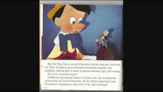 Disneys Pinocchio Audio Book V2 With Book Part 1 [upl. by Eentihw]