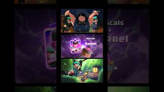 Clash Royale rascals evolution idea clashroyale rascals evolution entertainment [upl. by Atika]