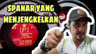 Lambang Spanar di meter kereta Rojak Man [upl. by Ko]