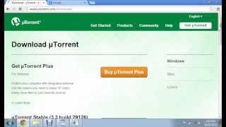 How to Download Free Movies Using uTorrent [upl. by Jowett593]