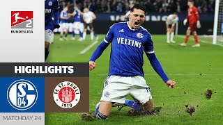 Schalkes Magic  FC Schalke 04  FC St Pauli 31  Highlights  MD 24  Bundesliga 2 202324 [upl. by Iny]