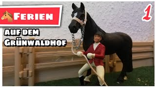 1 Reiterferien auf dem Grünwaldhof 2020 🐴 Probleme mit Laura 🤔 Schleich Serie  Nonnilove [upl. by Euqirrne]