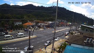 Khao Lak Webcam  Live Stream from Nang Thong Khao Lak Center Phang Nga Thailand [upl. by Aceissej]