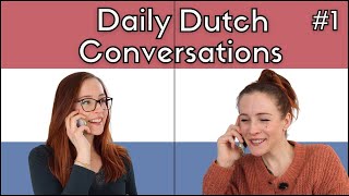 Daily Dutch conversations 1  Telling how you are think or feel NT2  A1 learndutch [upl. by Sair630]