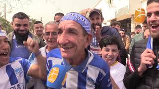 OAkbou  La parole aux supporters avant le match de ce soir contre le CR Belouizdad [upl. by Annaerda]