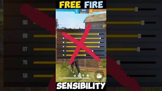 Best Free Fire Sensibility for 2024 shorts freefire [upl. by Muhammad]