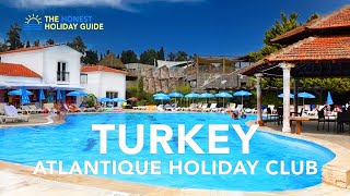 ATLANTIQUE HOLIDAY CLUB Kusadasi Turkey 🇹🇷  Full Tour of Hotel Swimming Pool and Water Park [upl. by Mollee]