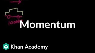 Introduction to momentum  Impacts and linear momentum  Physics  Khan Academy [upl. by Araes]