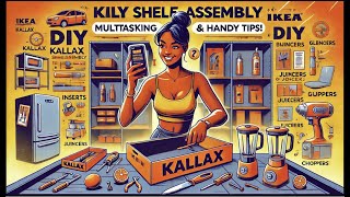 DIY IKEA Kallax Shelf Assembly  No Hammer Multitasking amp Handy Tips from Kimondo Missy [upl. by Valencia]