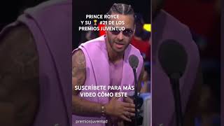 PRINCE ROYCE Y SU 🏆21 EN PREMIO JUVENTUD video viralvideo shorts subscribe short newfood [upl. by Inesita]