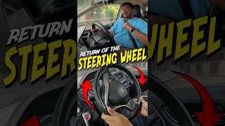 Return Of The Steering Wheel 🛞 shorts steeringwheel funny informative automobile cars24india [upl. by Silin406]