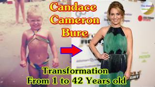 Candace Cameron Bure transformation from 1 to 42 years old [upl. by Espy]