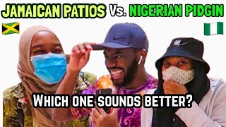 Jamaican Patois Vs Nigerian Pidgin  Which One Sounds Better To Americans  Public Interview [upl. by Todhunter]