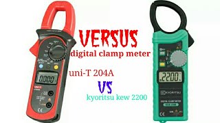 Digital Clamp meter versus  Tang Amper versus [upl. by Rebah]