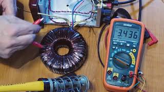 Toroidal Transformer  Custom Winding [upl. by Tiemroth]