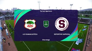 Modo carrera jugador liga Promerica AD Guanacasteca Vs Deportivo Saprissa [upl. by Retsevlys786]