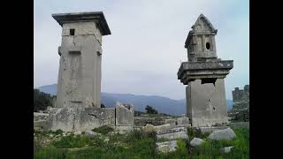 Ancient Stone Sarcophagi of Lycia Turkey [upl. by Adas]