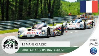 Le Mans Classic 2018  Group C Racing [upl. by Llerut]