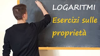 Proprietà dei logaritmi  Esercizi [upl. by Birecree]