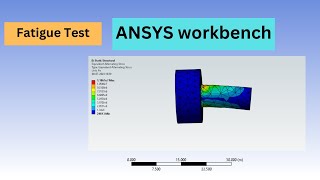 Fatigue Stress analysis on stepped shaft  ANSYS workbench [upl. by Sunshine494]