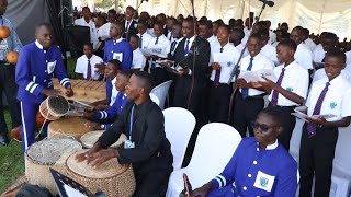 Abakristu Ddunda Tumuwe  St Josephs Seminary Nyenga Centenary Choir [upl. by Ahsinid667]